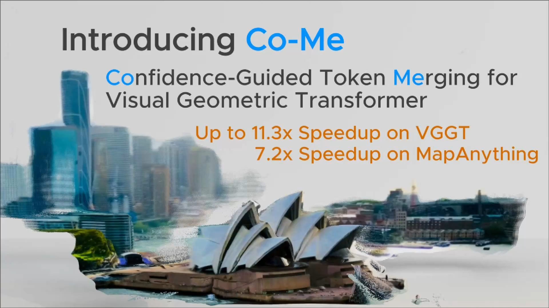 Point cloud of the Sydney Opera House reconstructed with Co-Me
